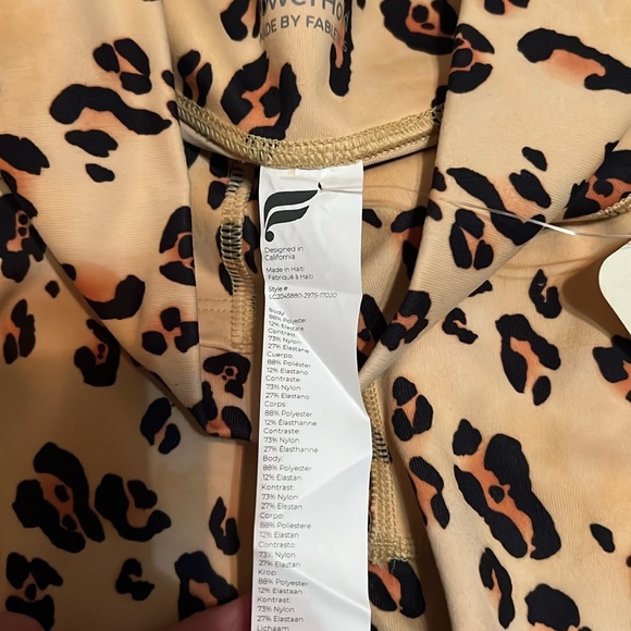 Fabletics, xs, “The On The Go” leggings, nwt in leopard - Picture 4 of 5